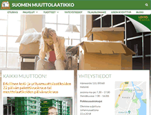 Tablet Screenshot of muuttolaatikko.fi